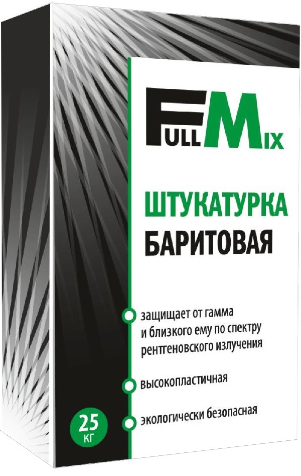 Штукатурка баритовая